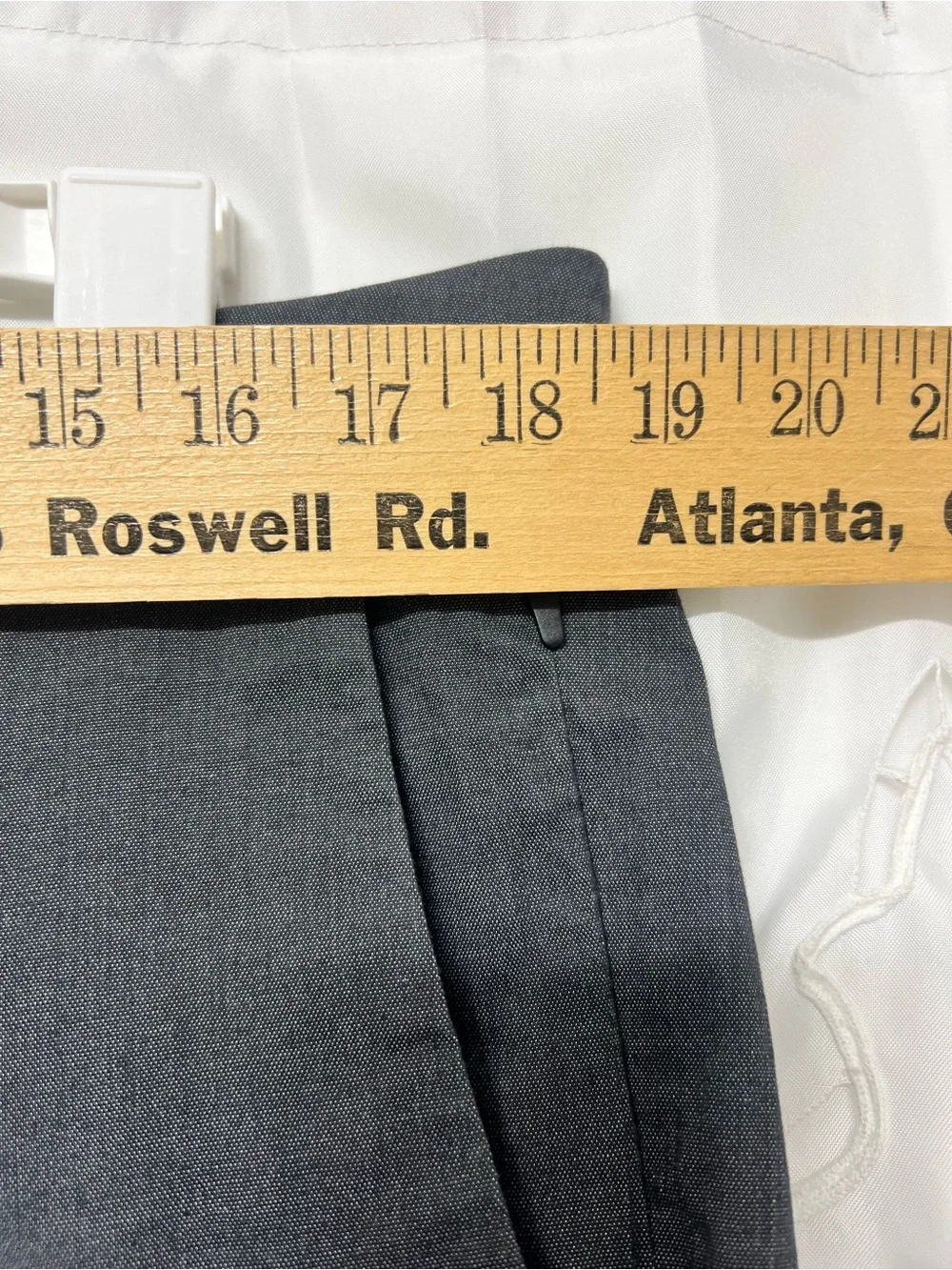 Lululemon Commission Pant Slim Oxford Obsidian Gray 36x30 ABC Golf Pants